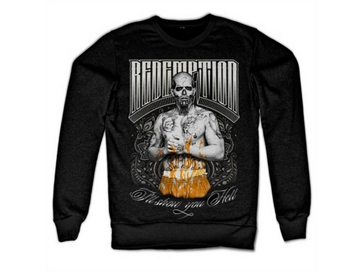 Suicide Squad Officially Licensed Suicide Squad Redemption Sweatshirt (Black), XX-Large