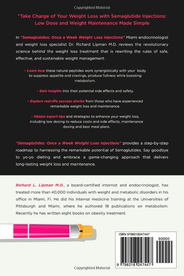 Semaglutides Once A Week Weight Loss Injections Ozempic, Wegovy And