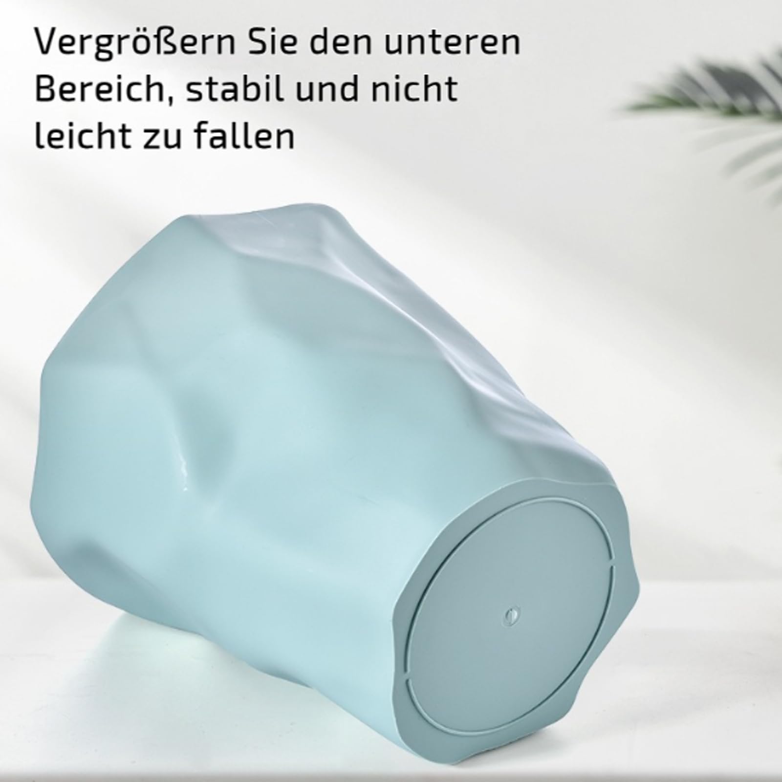 LOVIVER Kreativ Abfalleimer, Büro Mülleimer, Abfalleimer Kreativer Papierkorb, Großer Papierkorb für Büro, Küche& Schlafzimmer, Papiermülleimer, Schwarz groß