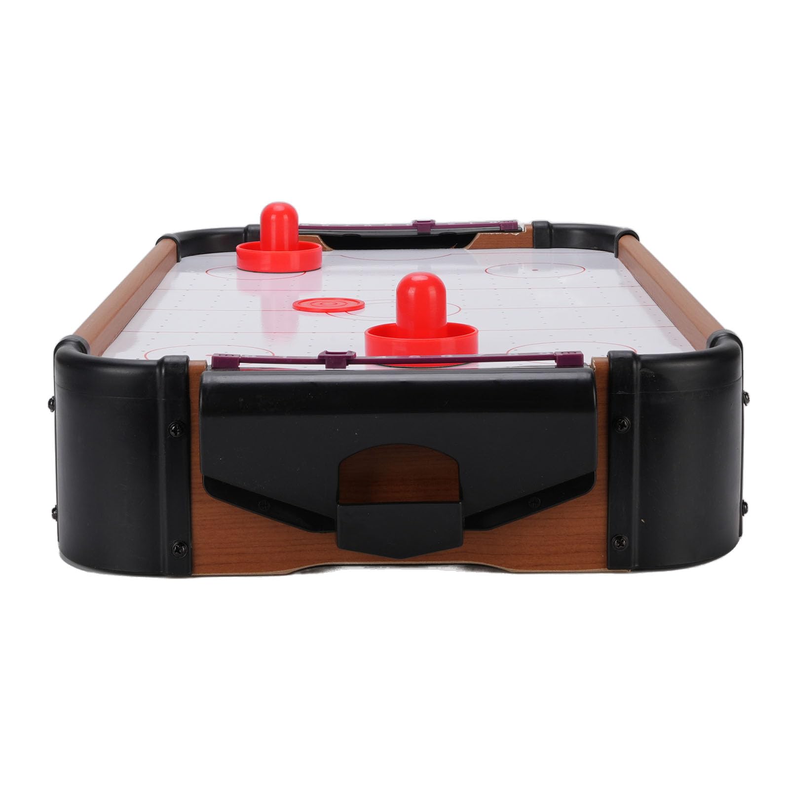 GLOGLOW Tavolo da Hockey Interattivo per 2 Giocatori con Tabellone Segnapunti, MDF e Materiale Plastico, Gioco Divertente per Famiglie e Adolescenti, attività Indoor e Outdoor