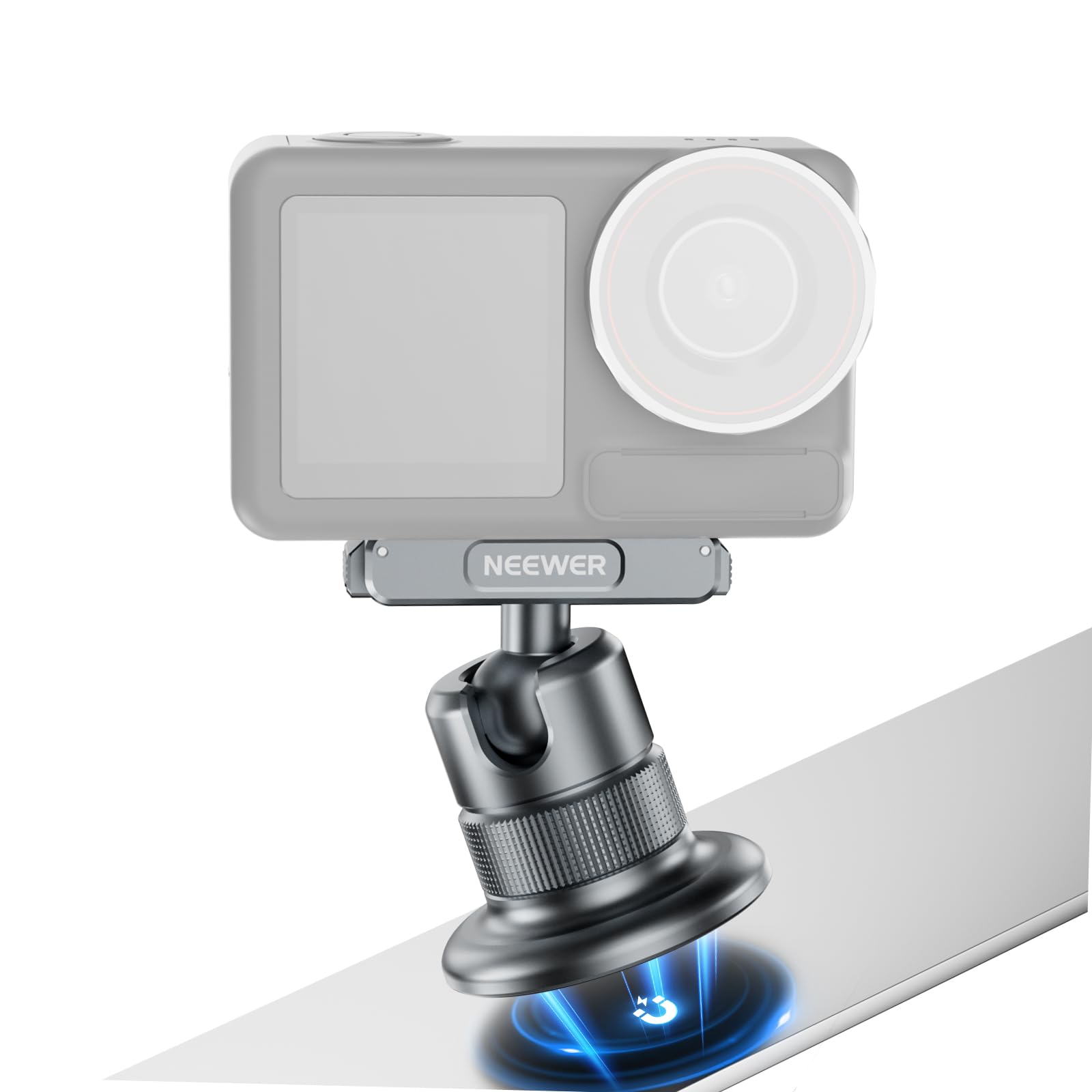 magnetic mount neewer dark grey compatible dji osmo