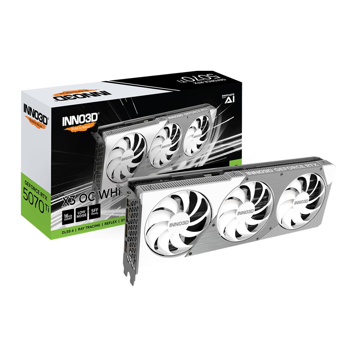 Amazon | INNO3D GeForce RTX 5070 Ti X3 OC WHITE N507T3-16D7X