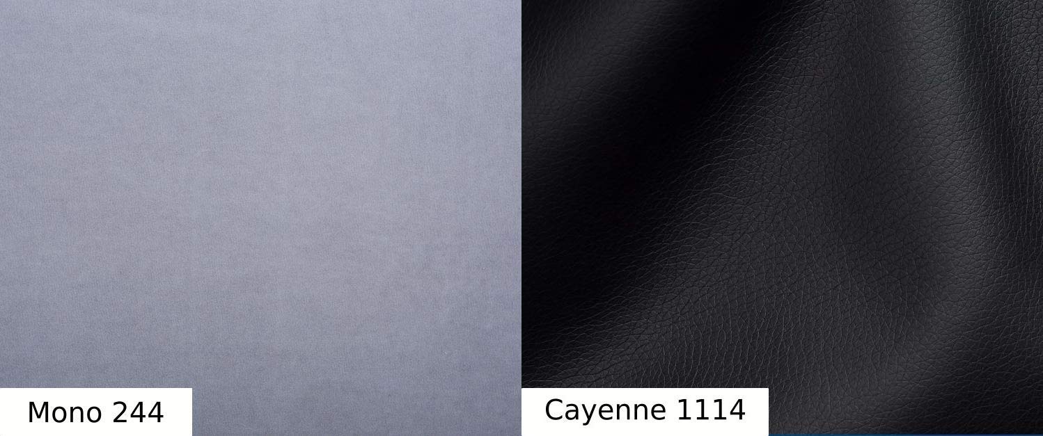 Robin Diana sofa z funkcją spania, ze skrzynią na pościel i poduszkami, wolnostojąca kanapa, tapicerowana sofa (jasnoszary/czarny)