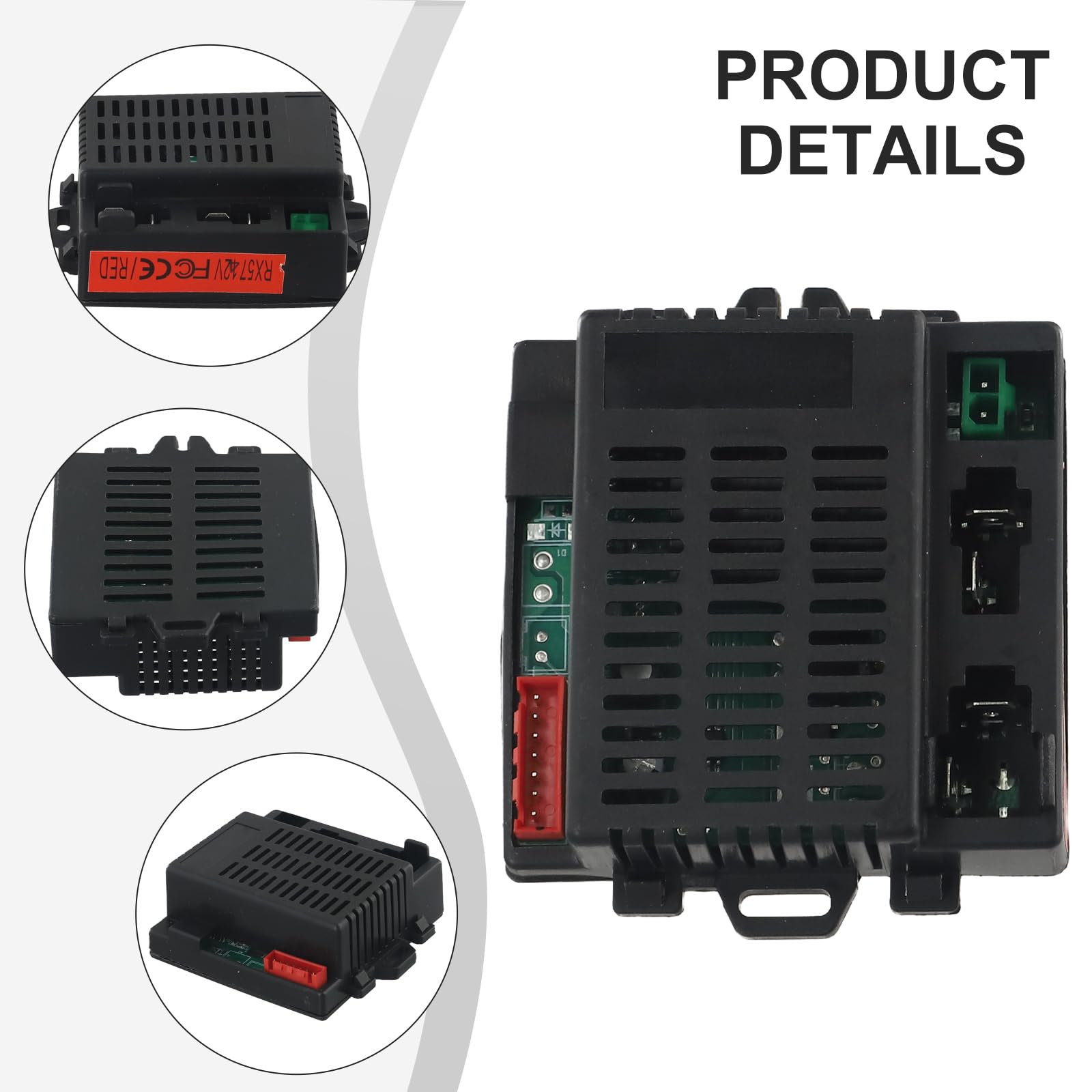 Receptor Y Transmisor 2.4 GHz Weelye RX57 | Compatible Con Coche Eléctrico 6V Y 12V | Opciones Con TX10 O TX20