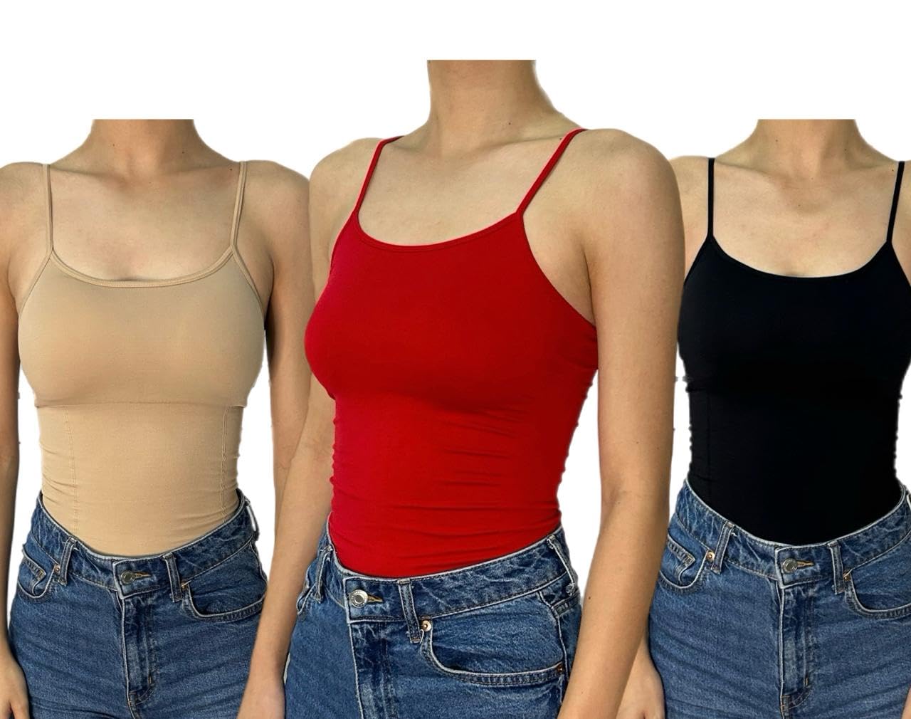 blusa de tirantes corta