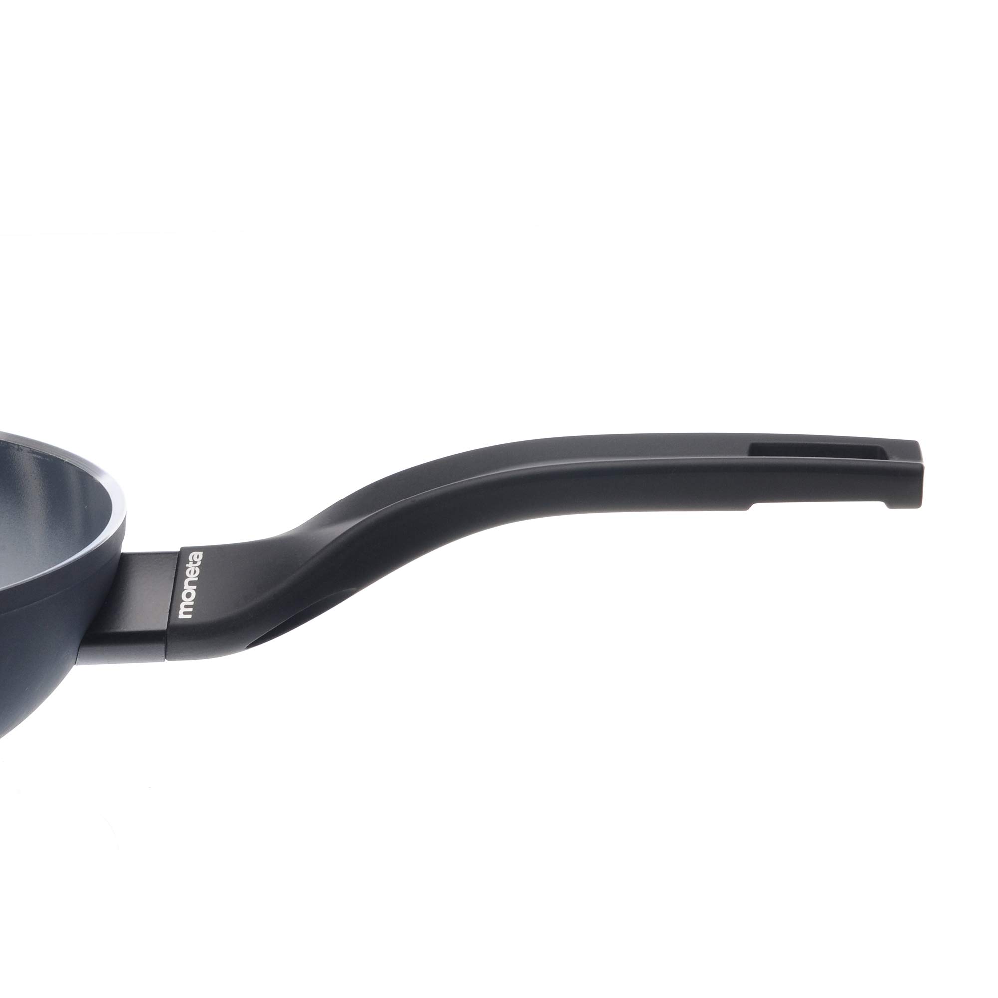 Moneta Aria Finegres Batteria 5 Pezzi, Alluminio, Grigio, anche per induzione, Made in Italy