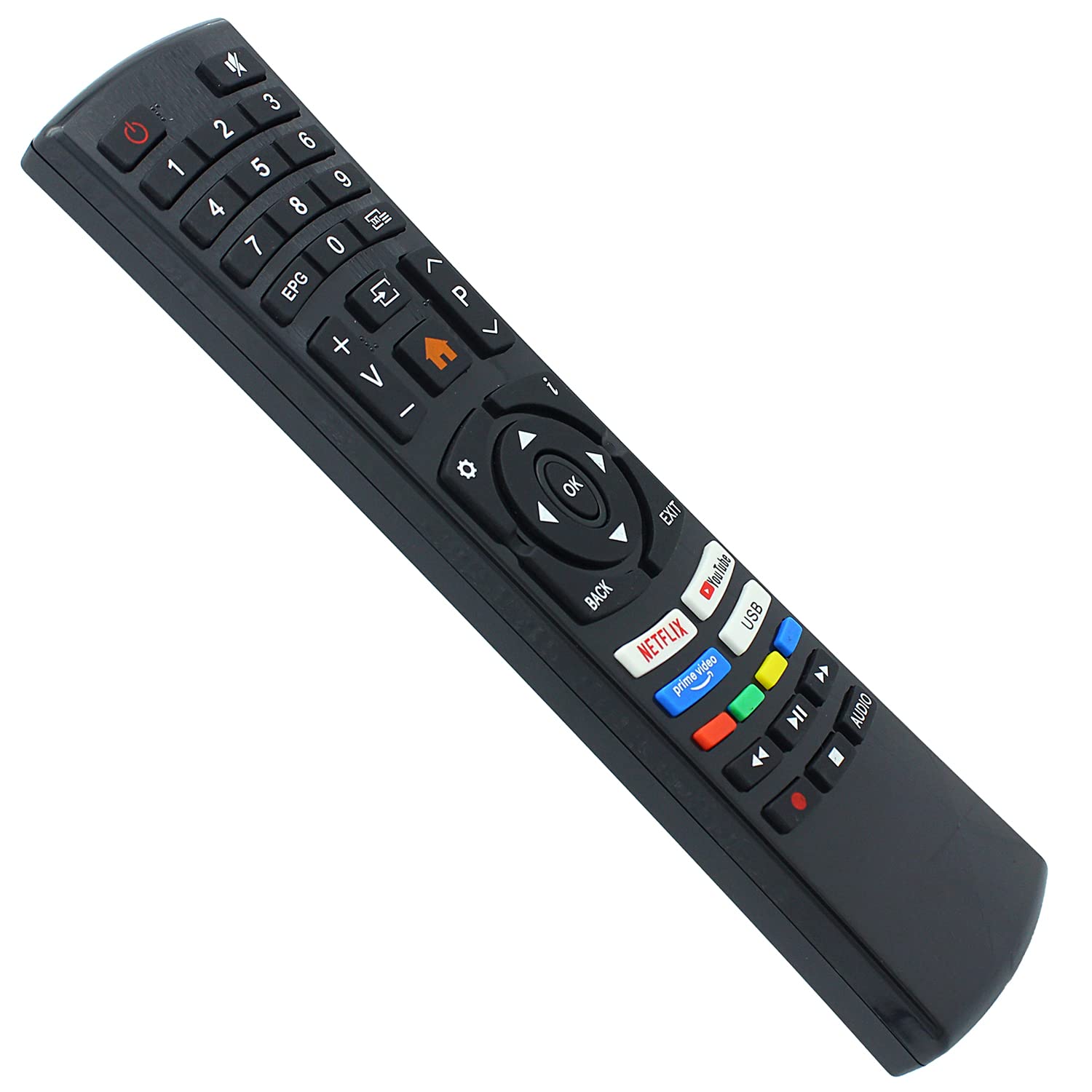 Remote Control Replacement for Bauhn TV ATV65UHDS-1020 ATV55UHDS-0920, black - Image 2