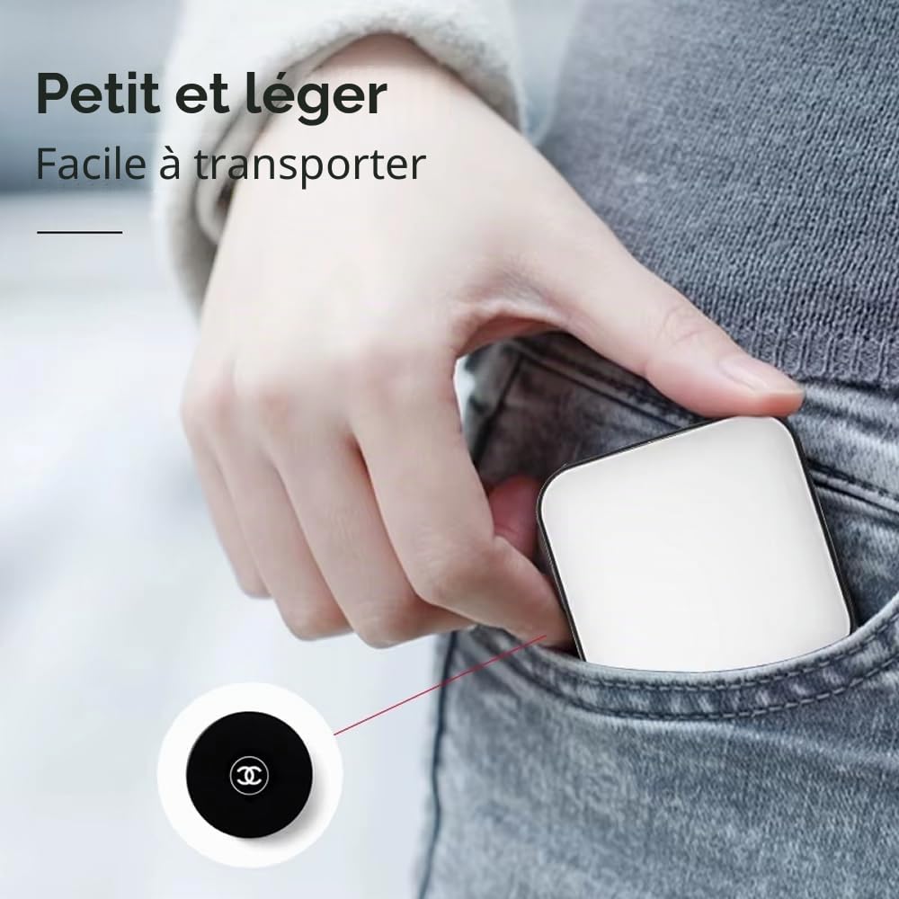 Kit complet de vlogging pour iPhone et Android : kit de démarrage YouTube avec microphone, lumière LED, trépied, télécommande – Perfect Studio Creator Video Maker pour YouTube, Instagram, Facebook