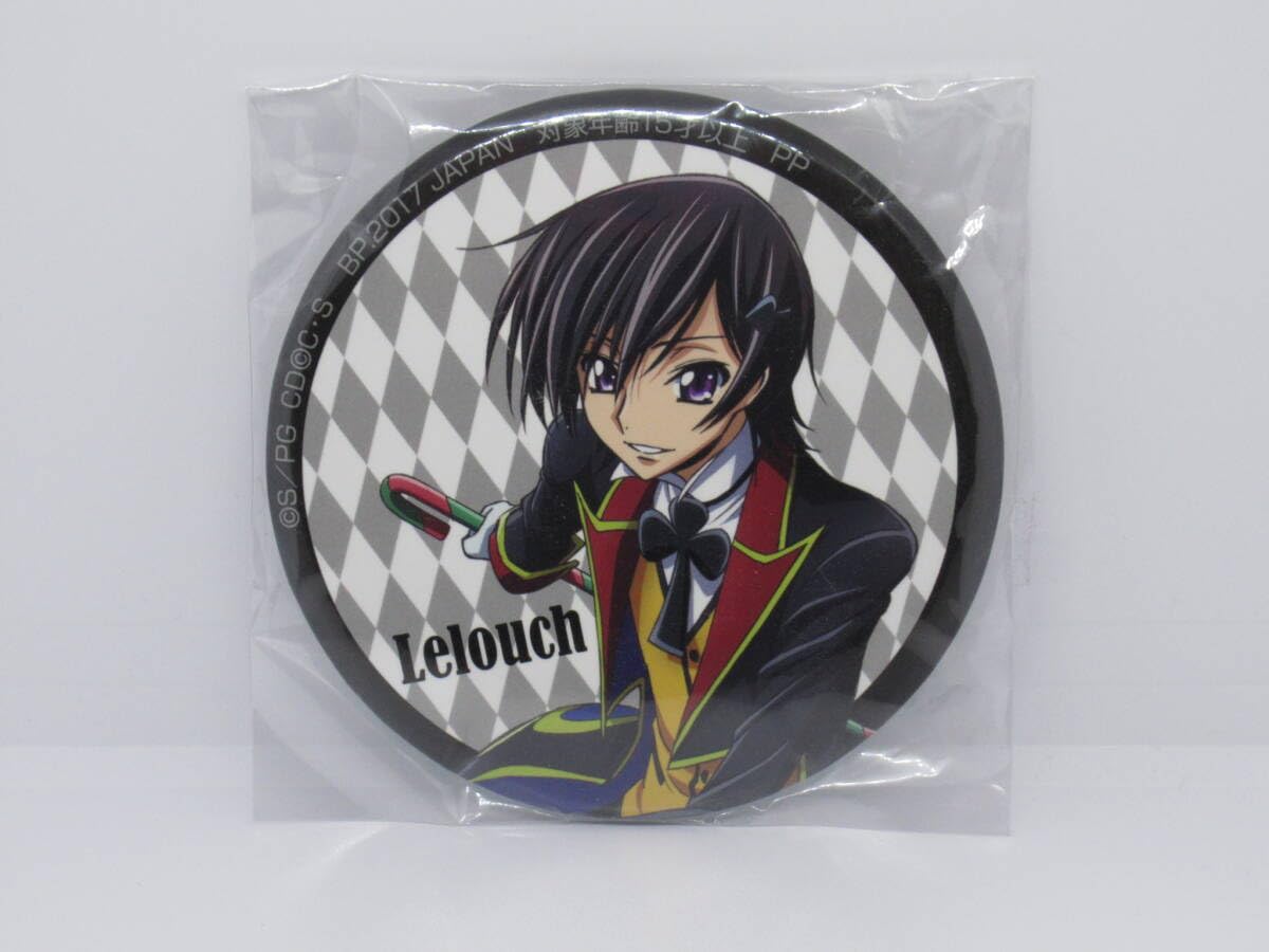 ルルーシュ　SEGA 缶バッジ コードギアス 反逆のルルーシュ 缶バッジ～Memories of Geass