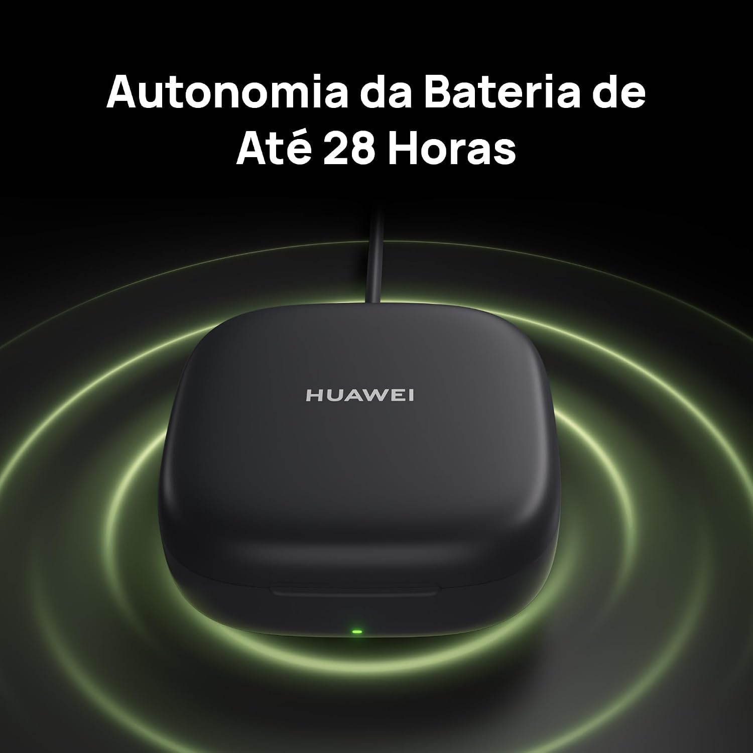 Fone de Ouvido Sem Fio, HUAWEI FreeArc, 140° Design Triangular para Ajuste Seguro, Som Impecável, Resistência à água IP57, Compatível com iOS, Android e Windows, Cinza