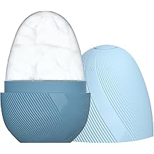 Ice Face Roller,Eye Puffiness Massager | Face Lifting Cooling Ice Mold Egg Shaped for Skin Care Routine Night Gym Recovery Post-Workout Spa Morning Travel