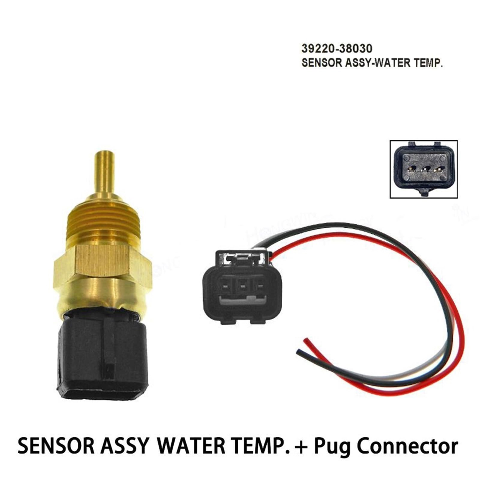 OEM: 39220-38030 3922038030 39220 38030 39220-38020 3922038020 Sensor de temperatura del refrigerante Transmisor autopartes(Sensor)