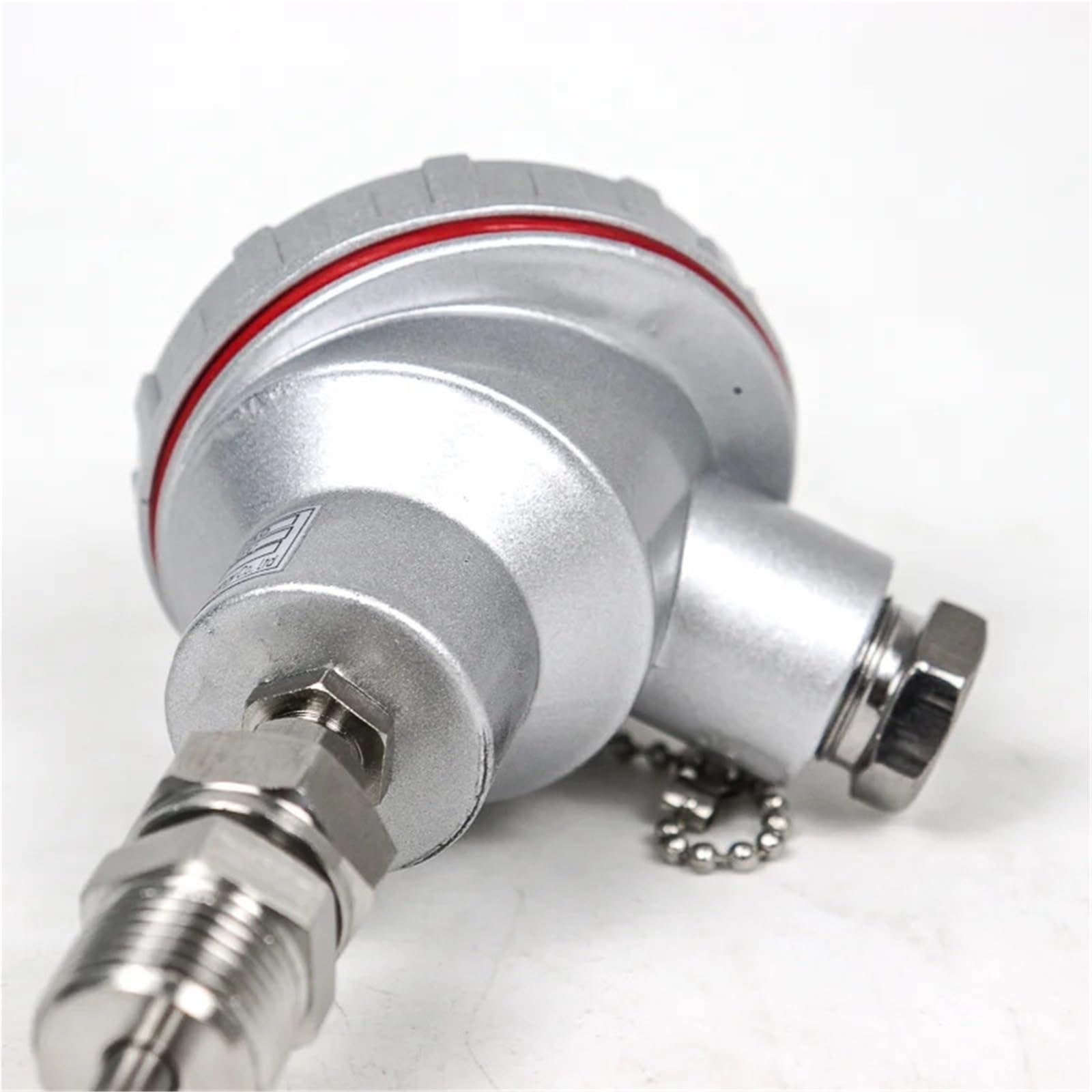 1 Uds termopar blindado Tipo K sonda Pt100 A Clase 0-600cc Sensor de Temperatura(50mm)