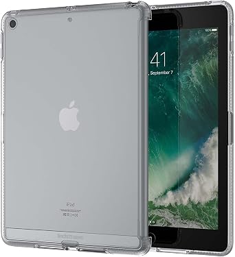 Tech21 Impact Clear Series Hybrid Hard Case for iPad 9.7 5th Gen - Frost