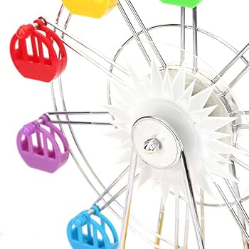 Amazon | Diyeeni 観覧車オルゴール 2歯車 プラスチック製回転式