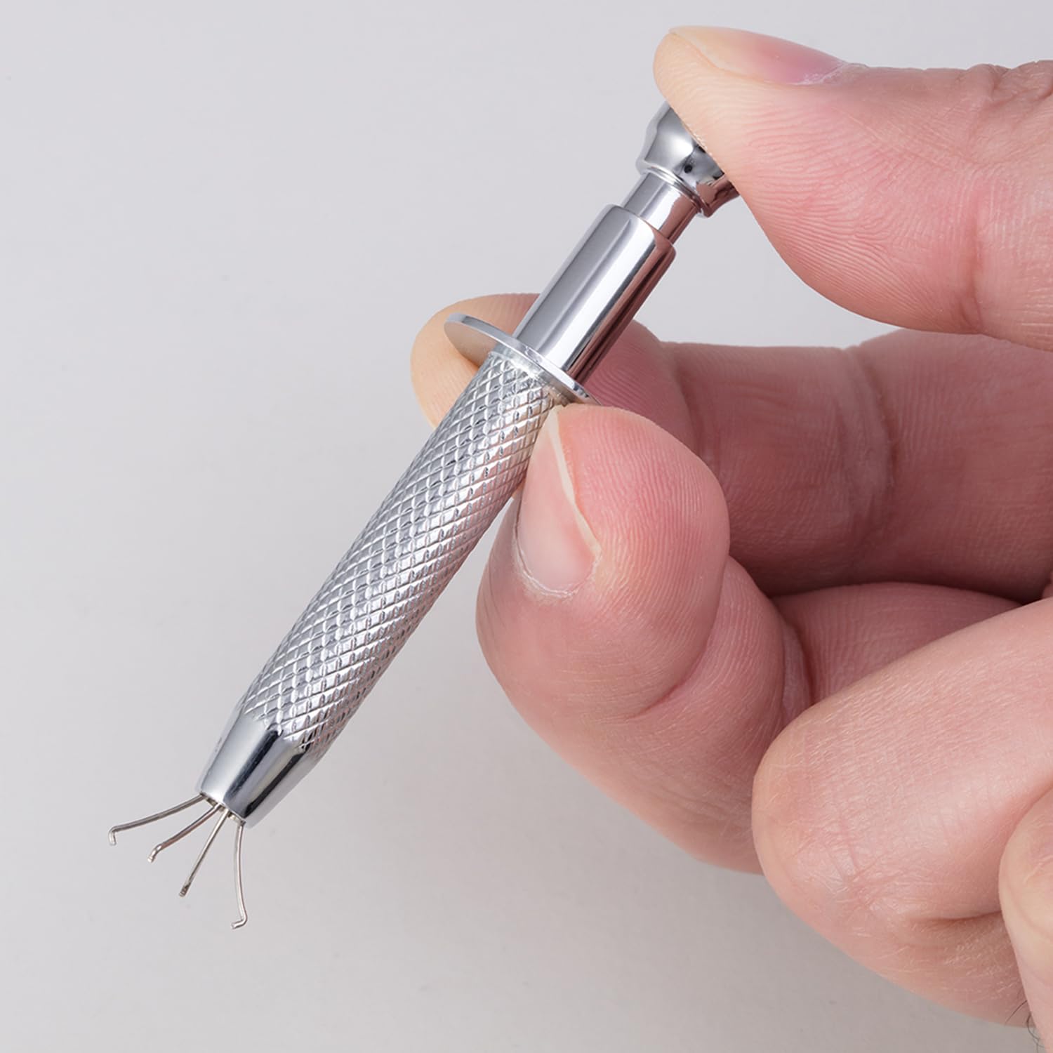 HONGTU implant Piercing Ball Grabber Tool,for All Piercings 316L Stainless Steel Slotted Locking for Ear Lip Nose Belly Navel Tongue Body Piercing Kit