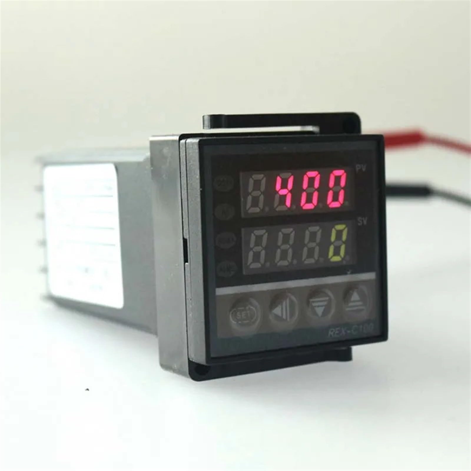 Termostato controlador de temperatura PID Digital AC 110V 220V Dual SSR DC 12V salida 0~400 Celsius for incubadora de acuario (Color : Set3)