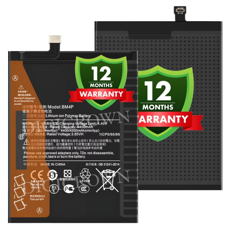 Image of Original BM4P Battery Compatible for Xiaomi Redmi K30 | Poco X2 - (4500mAh) - 1 Year Warranty DF7