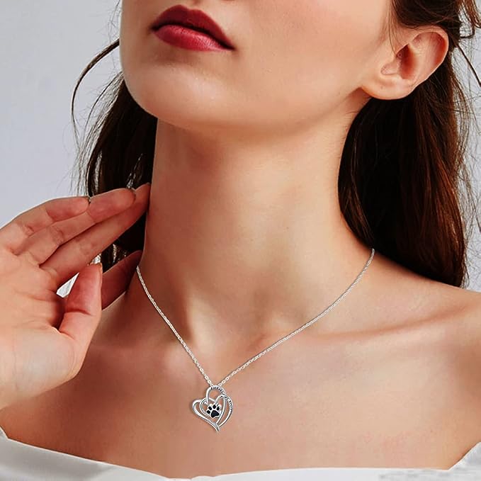 Collana Commemorativa In Argento 925 A Forma Di Goccia Con Urna - Sempre Nel Mio Cuore, Con Pietra Portafortuna Di Febbraio - Per Ceneri, Capelli, Messaggi - 2