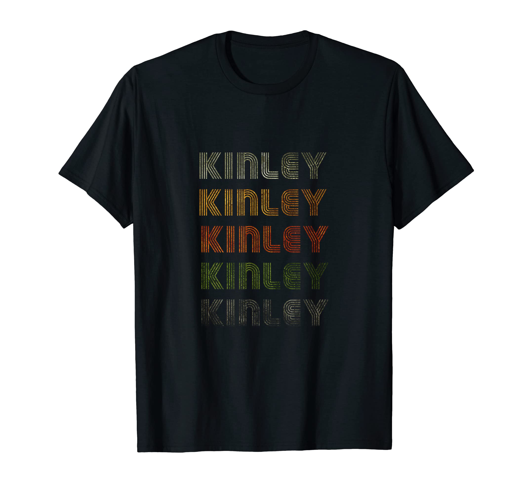 Love Heart Kinley NametagLove Heart Kinley Tee Grunge/Vintage Style Black Kinley T-Shirt