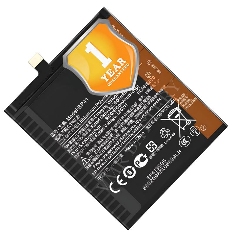 Image of Original BP41 Battery Compatible for Xiaomi Redmi K20 (M1903F10I) | Xiaomi Mi 9T (M1903F10G) - (4000mAh) - 1 Year Warranty K7