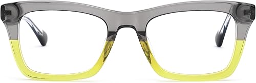 Miniatura 2 de Zeelool Marco de anteojos rectangulares vintage con lente transparente sin receta para hombres ZJGA210474