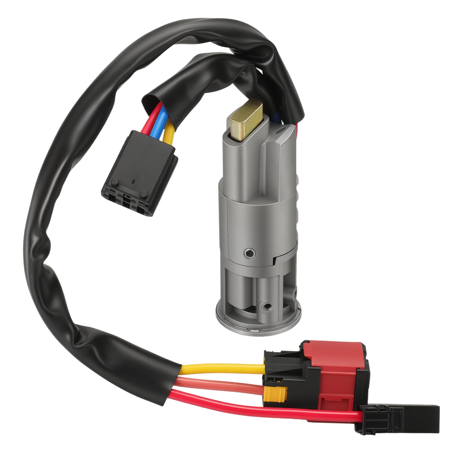 Interruttore del cilindro di accensione della serratura dello sterzo 4162P0 con 2 chiavi per Peugeot 206 406 Citroen Xsara Picasso