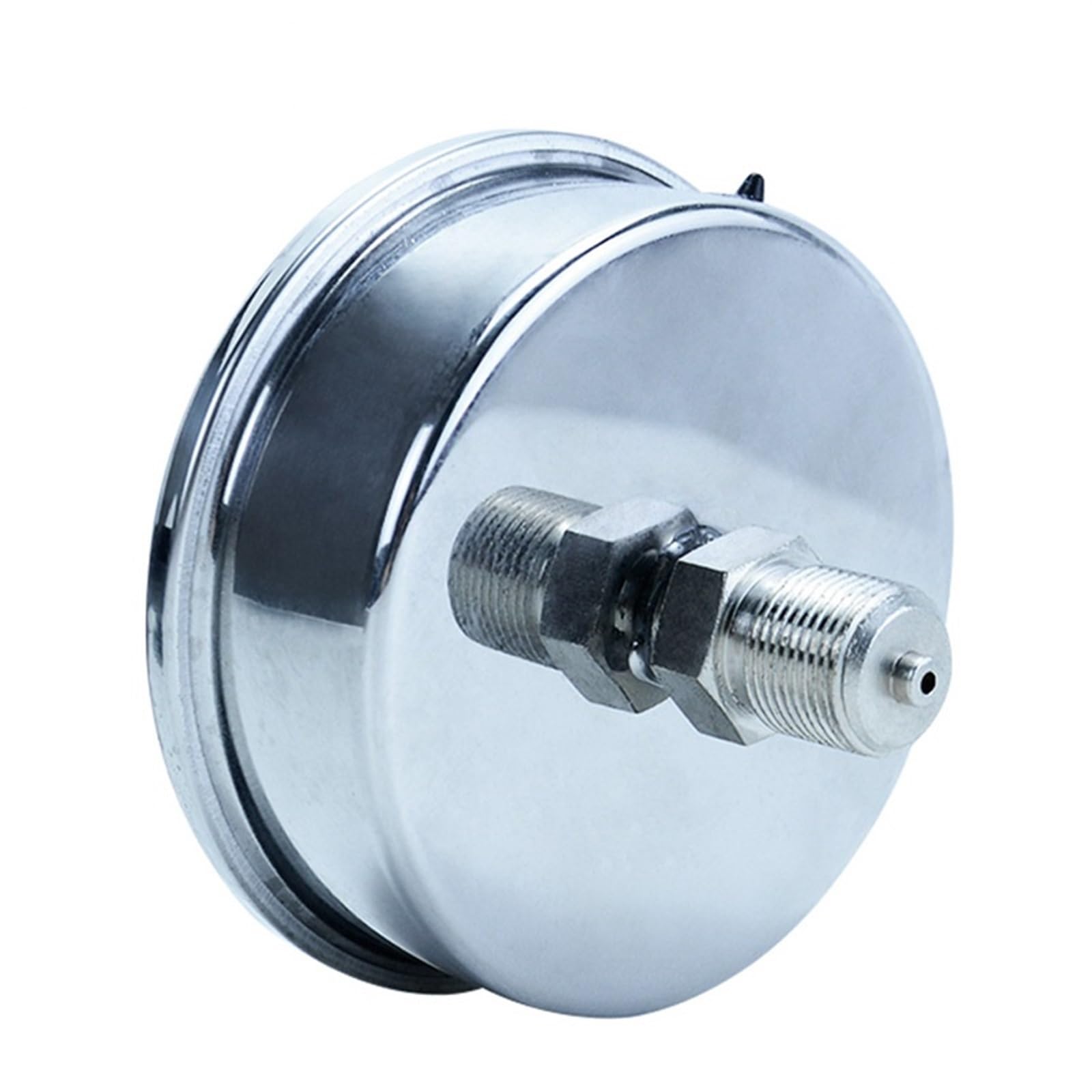 Manometro 0-60MPa Verticale antivibrazione in Acciaio Inossidabile glicerina Idraulico Acqua Olio Aria Filettatura G1/4 G1/2 manometro Digitale (Un Quarto Verticale, 0-0,1 MPa)