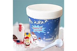 Instant Snow Flocked Powder : Create a Winter Wonderland Decoration