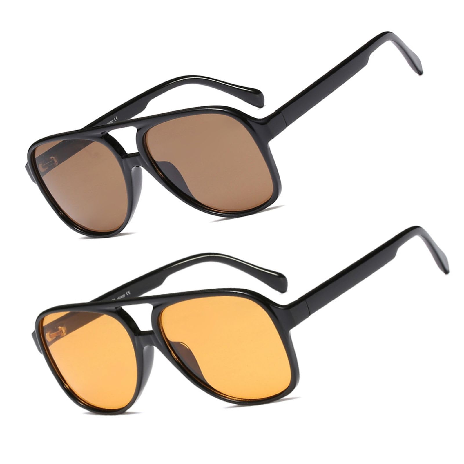 Xpectrum Trendy Retro Sunglasses for Men Women 70s Vintage Aviator Sun Glasses Classic Shades