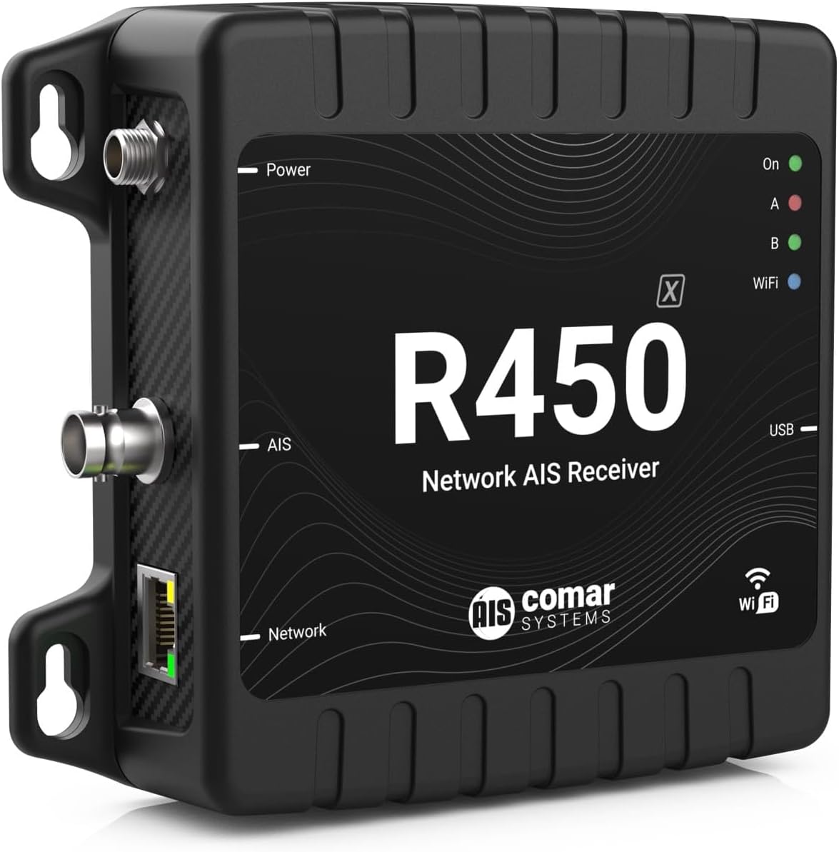 R450-X Network AIS Receiver, Dual-Channel, Ethernet and WiFi Connectivity
