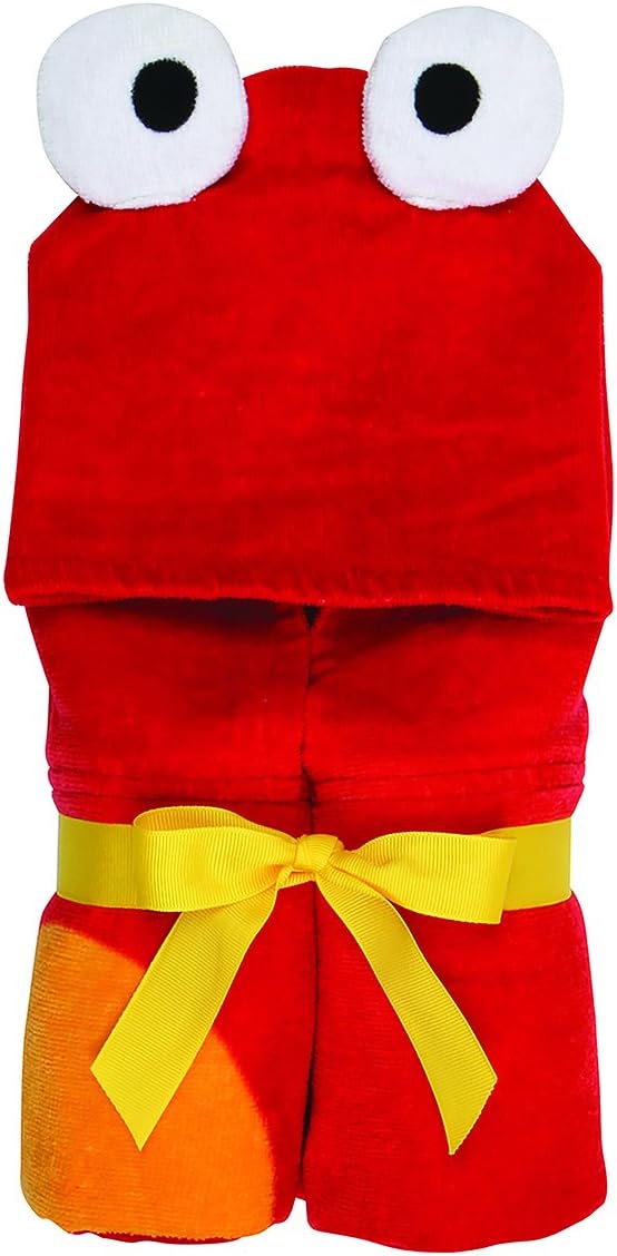 Stephen Joseph Hooded Towel, Crab