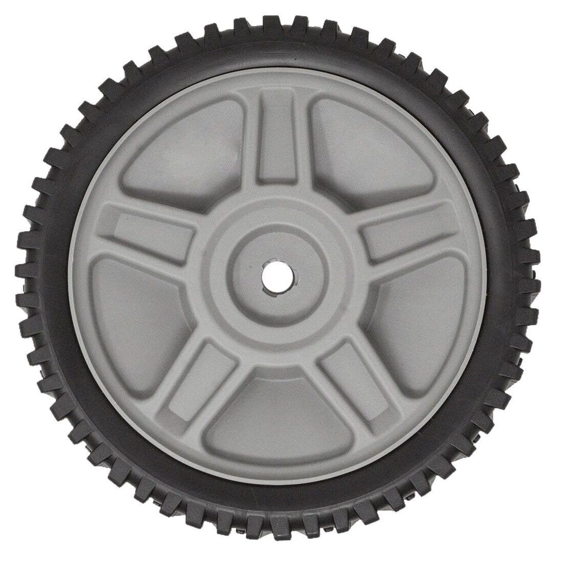 2-Pack Heavy Duty 8x2 Drive Wheels For Jonsered Walk-Behind Mowers - 1/2" Hub, 53 Teeth, Modified Bar Tread