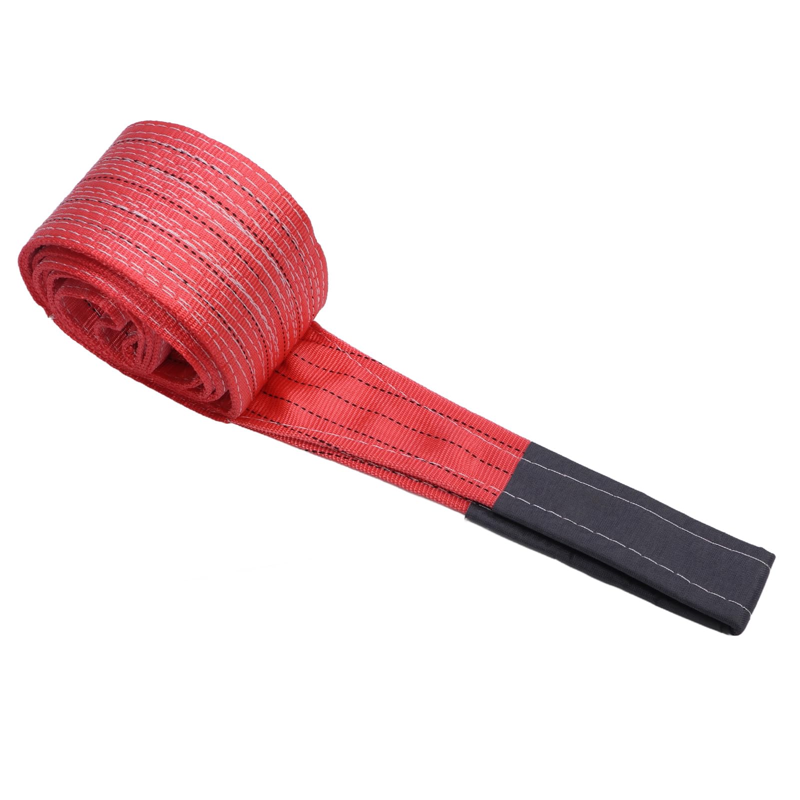 Cinghia di sollevamento Red Rigging 5T 11023LB, imbracatura per sollevamento e traino ad alta resistenza, cinghia di sollevamento in poliestere da 4 m 13,12 ft con fibbia