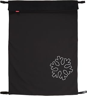 ByBoom® Manta para carrito - Softshell termoactiva; Manta de bebé funcional/universal/para exterior, Color:Negro/Negro
