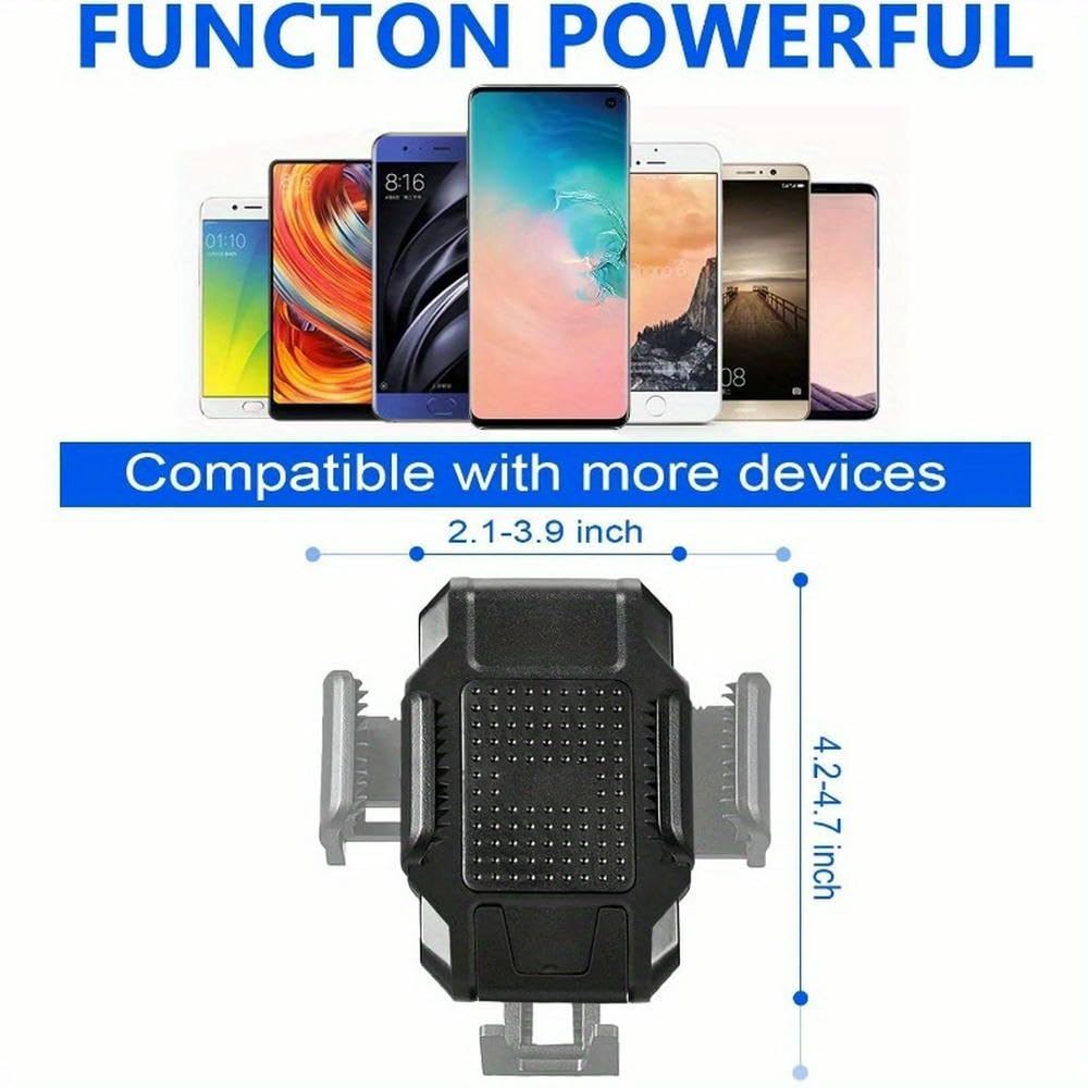 Supporto per Telefono da Auto Regolabile a 360° ZBDZSW - Portabicchieri Sicuro e Flessibile per Tutti Gli Smartphone, Facile Accesso alla Ricarica