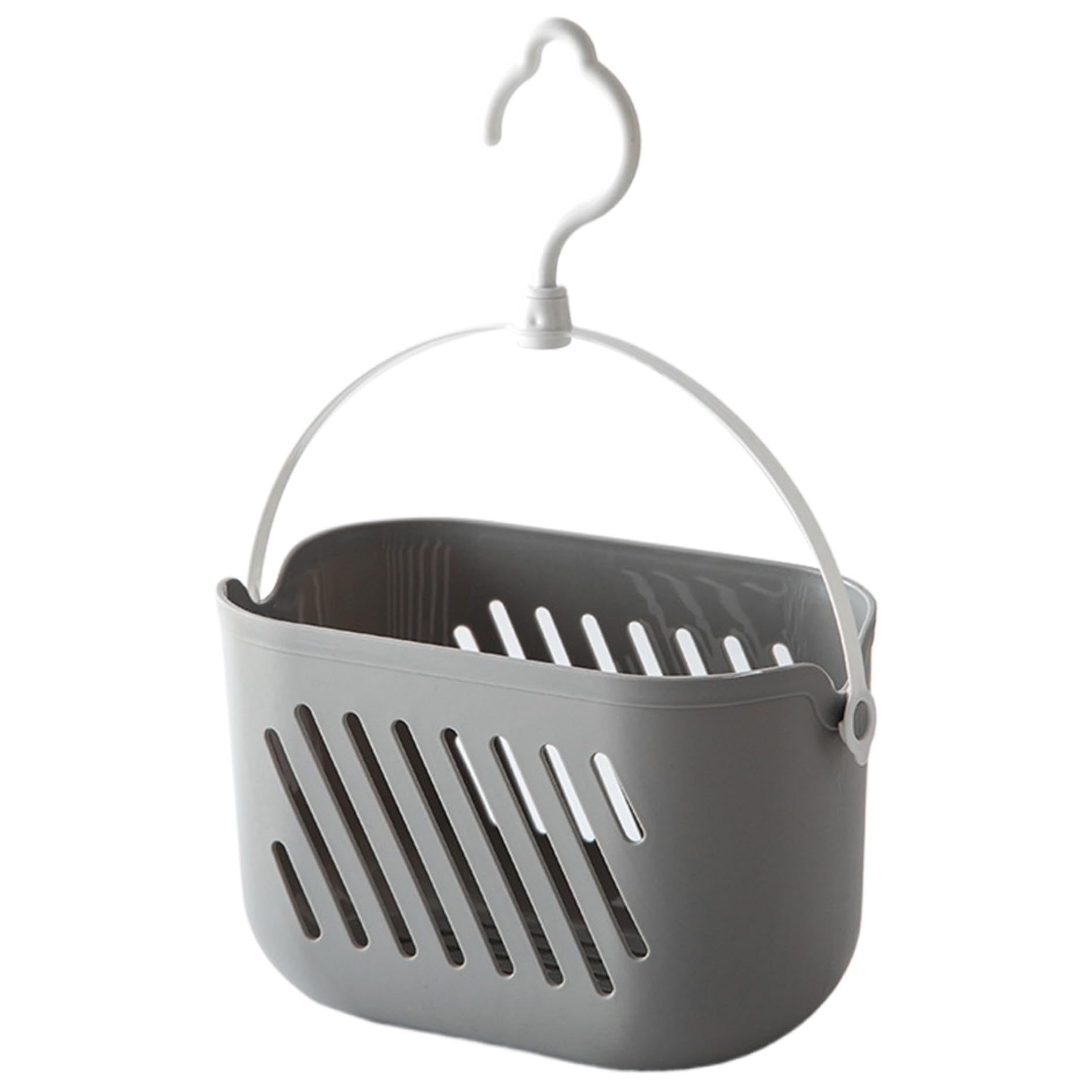 Plastic Shower Caddy Portable Shower Caddy Basket Hollow-Out Plastic Shower Caddy Hanging Shower Caddy with 360 Rotating Hook