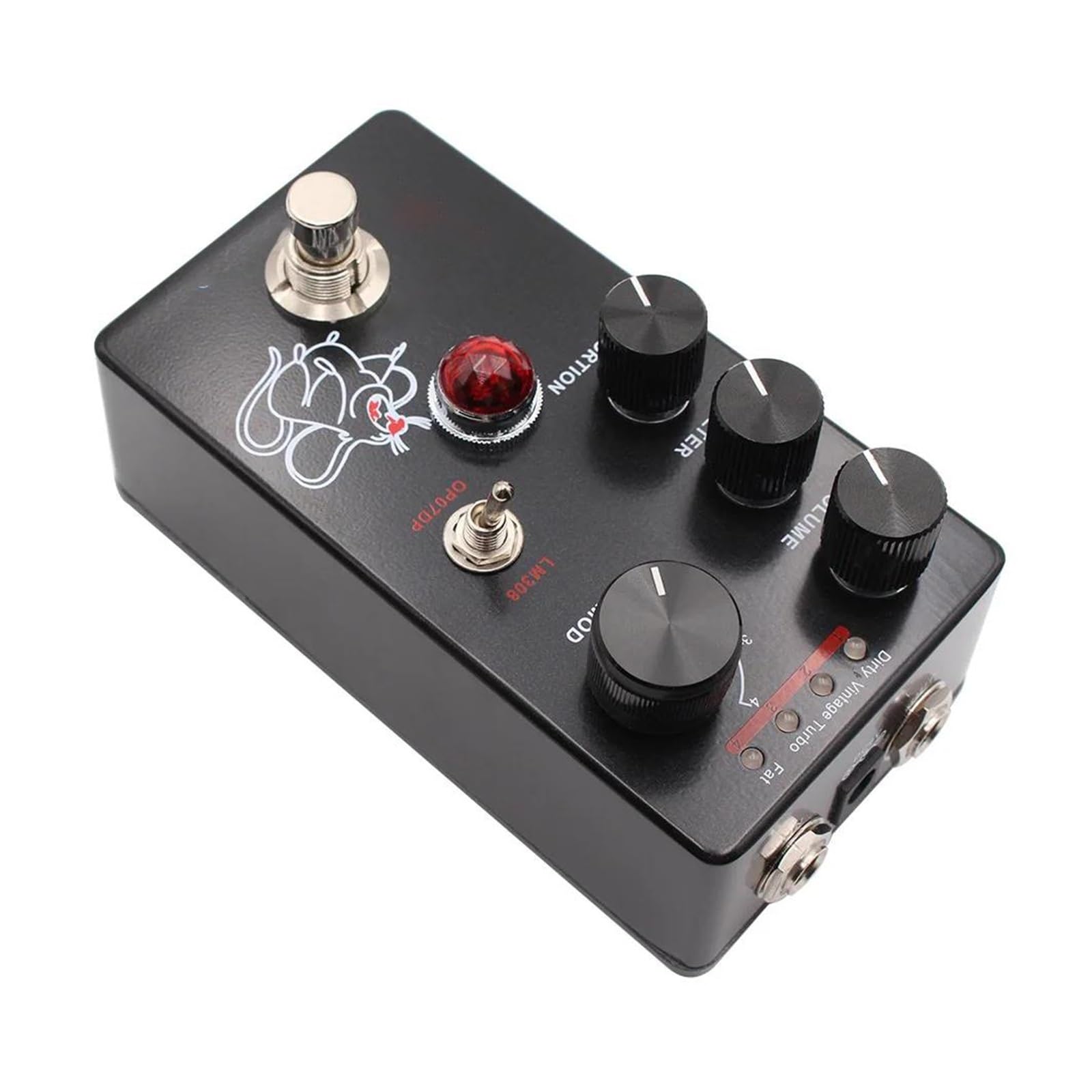 Efekty Gitarowe True Bypass Distortion Profesjonalne Akcesoria Do Instrumentów