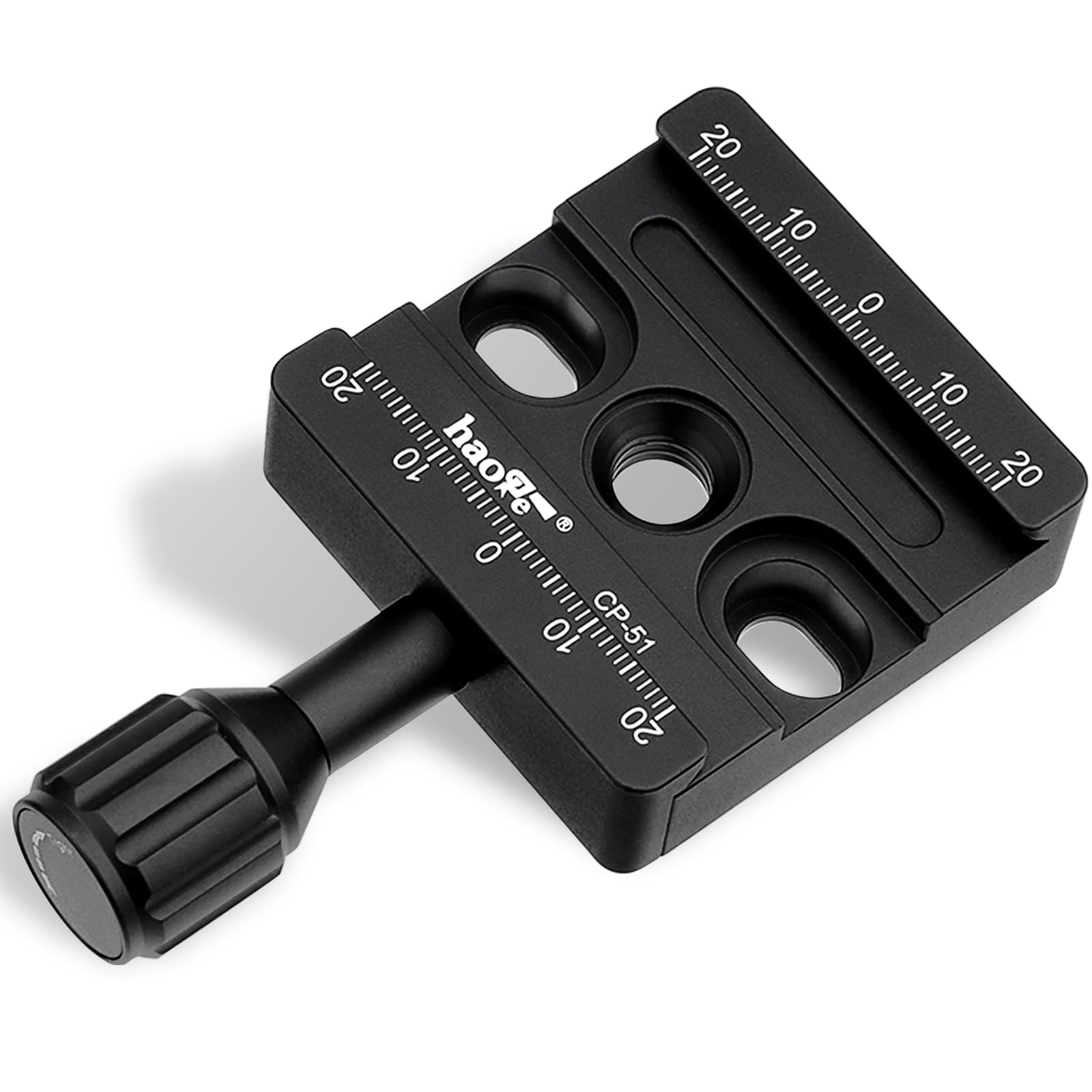 Pince à Dégagement Rapide QR-50N Compatible Arca Swiss - Alliage Aluminium Pour Trépieds