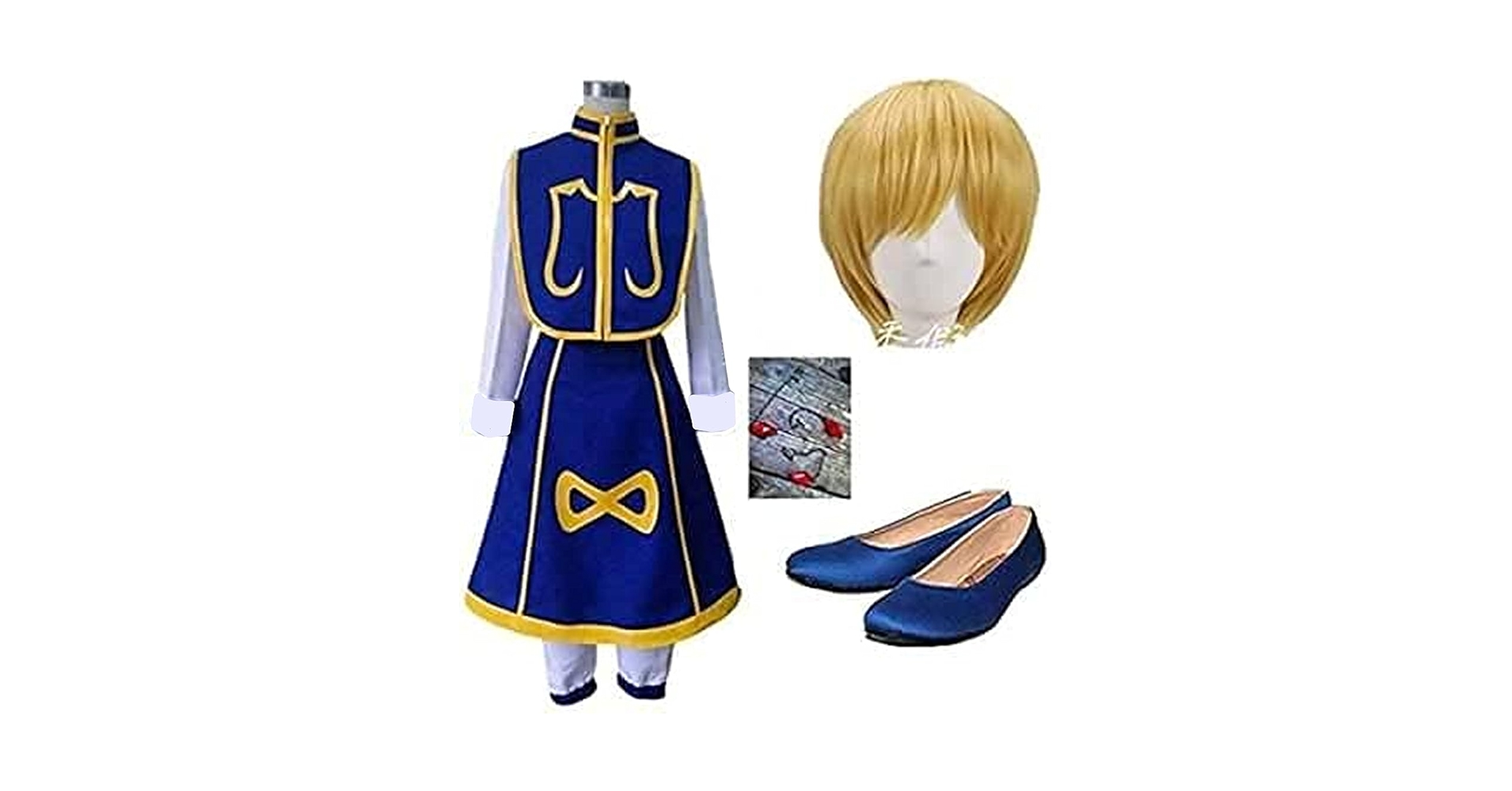 Amazon.co.jp: [衣之坊] ハンター×ハンター クラピカ フルセット 衣装