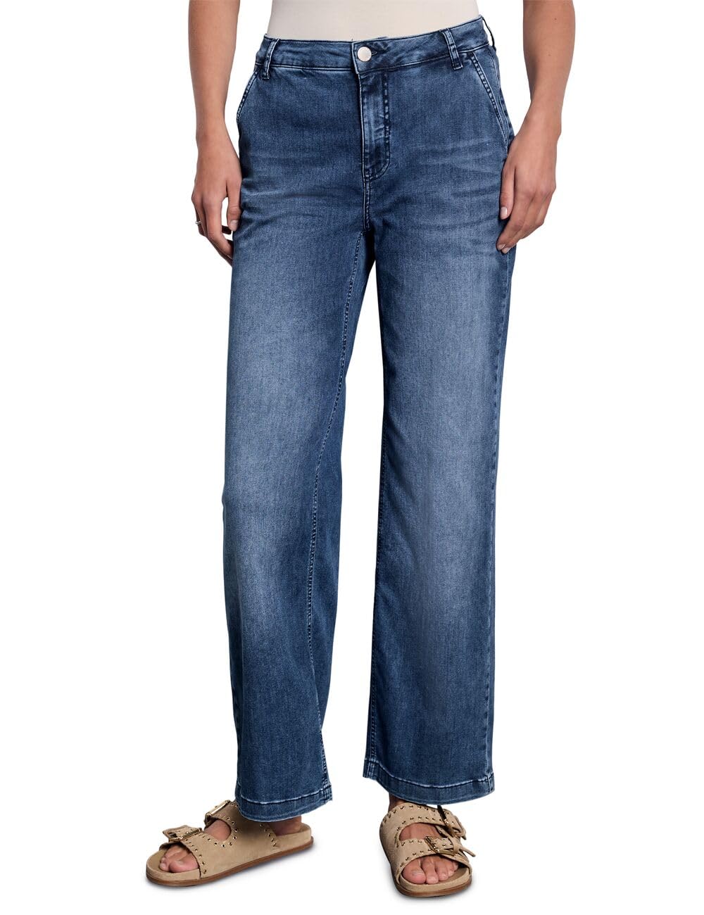 Street One Studio Damen Wide Leg Jeans F379078
