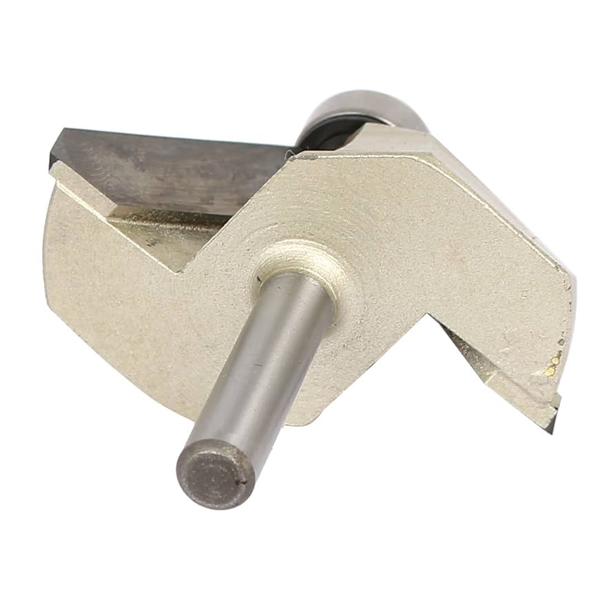 uxcell Chamfer Router Bit 45 Degree 1/4