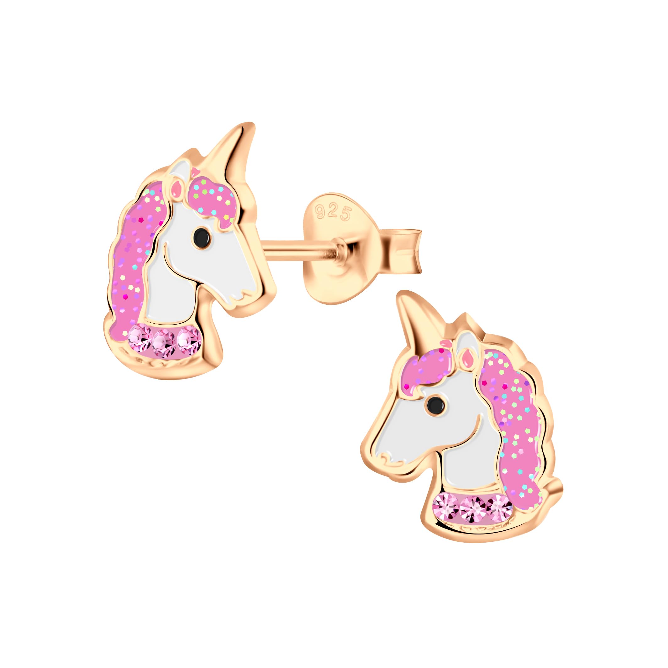 Aww So Cute 925 Sterling Silver Hypoallergenic Unicorn Stud Earrings for Babies, Kids & Girls | Diwali Gift/Birthday Gift | Comes in a Gift Box | 925 Stamped with Certificate of Authenticity | ER1470 (B07KMRFXBQ) Amazon Price History, Amazon Price Tracker