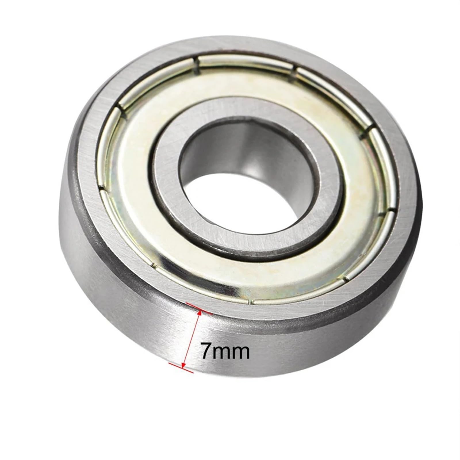CJKXPZMH 2/10PCS Skateboard Bearings Miniature Ball Bearings 606-688 692 693 694 695 696 697 698 699zz MR83 MR85 MR104 MR106 MR126 MR149(608zz (8x22x7mm))