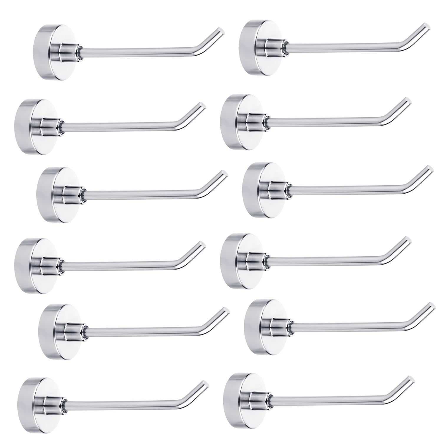 lasuroa 12pcs Large Magnetic Hooks