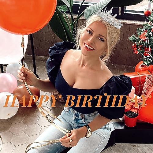 CURASA Silver Tiara and Crowns for Women Crystal Queen Crown, Wedding Tiaras for Bride Princess Crown for Little Girls Headpiece for Bridal Birthday Party Prom Halloween Pageant4