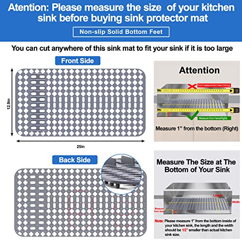 Tapete de silicona para fregadero 25"x13" ARLBA miniatura 3