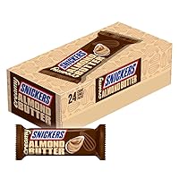 Vista 9 de SNICKERS Barras de Chocolate con Leche y Almendras, Paquete a Granel, Barras de 1.76 oz (Paquete de 24)