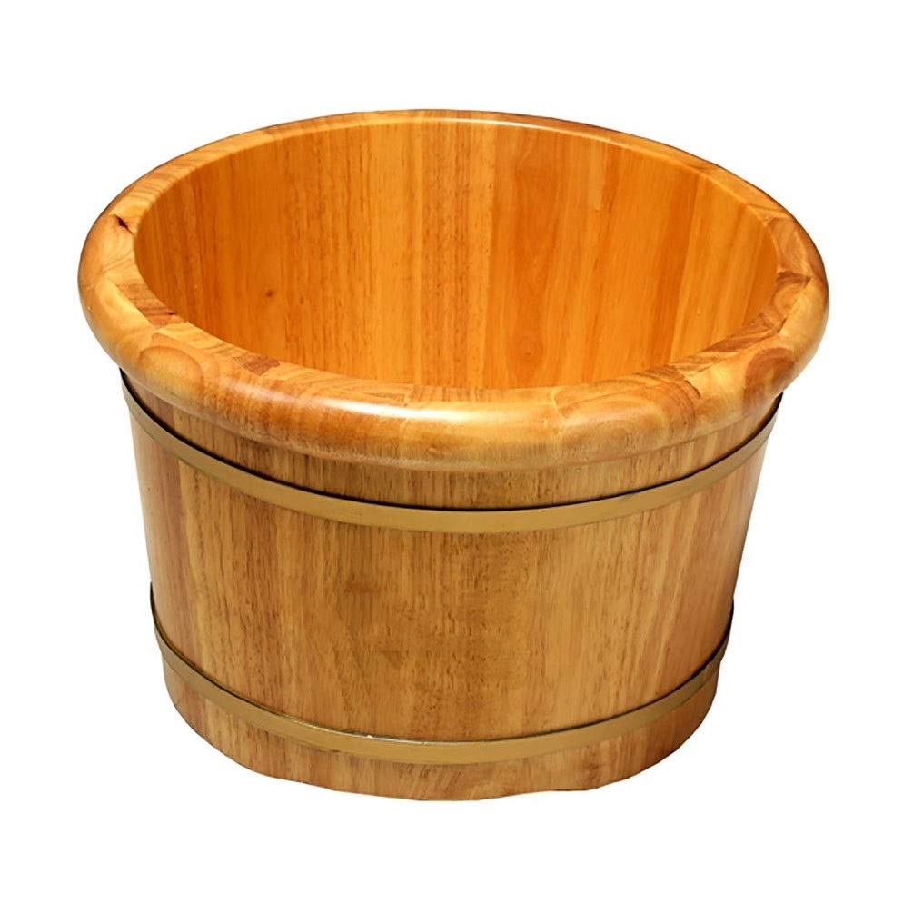 Wood Foot Bath Bucket Foot Soak Bucket, Foot Bath Spa Tub, Foot Tub for Soaking Feet, Wood Bucket for Pedicure, Foot Basin for Adults Super Easy to Use Anniversary Selfless Dedicat