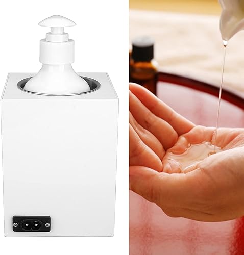 Miniatura 4 de Ejoyous Calentador de aceite de masaje, calentador de botellas de loción de calor rápido ajustable con temperatura ajustable, calentador de aceite